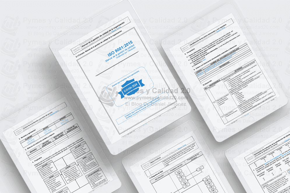 documentos para el kit documental iso 9001:2015 amd 1:2024