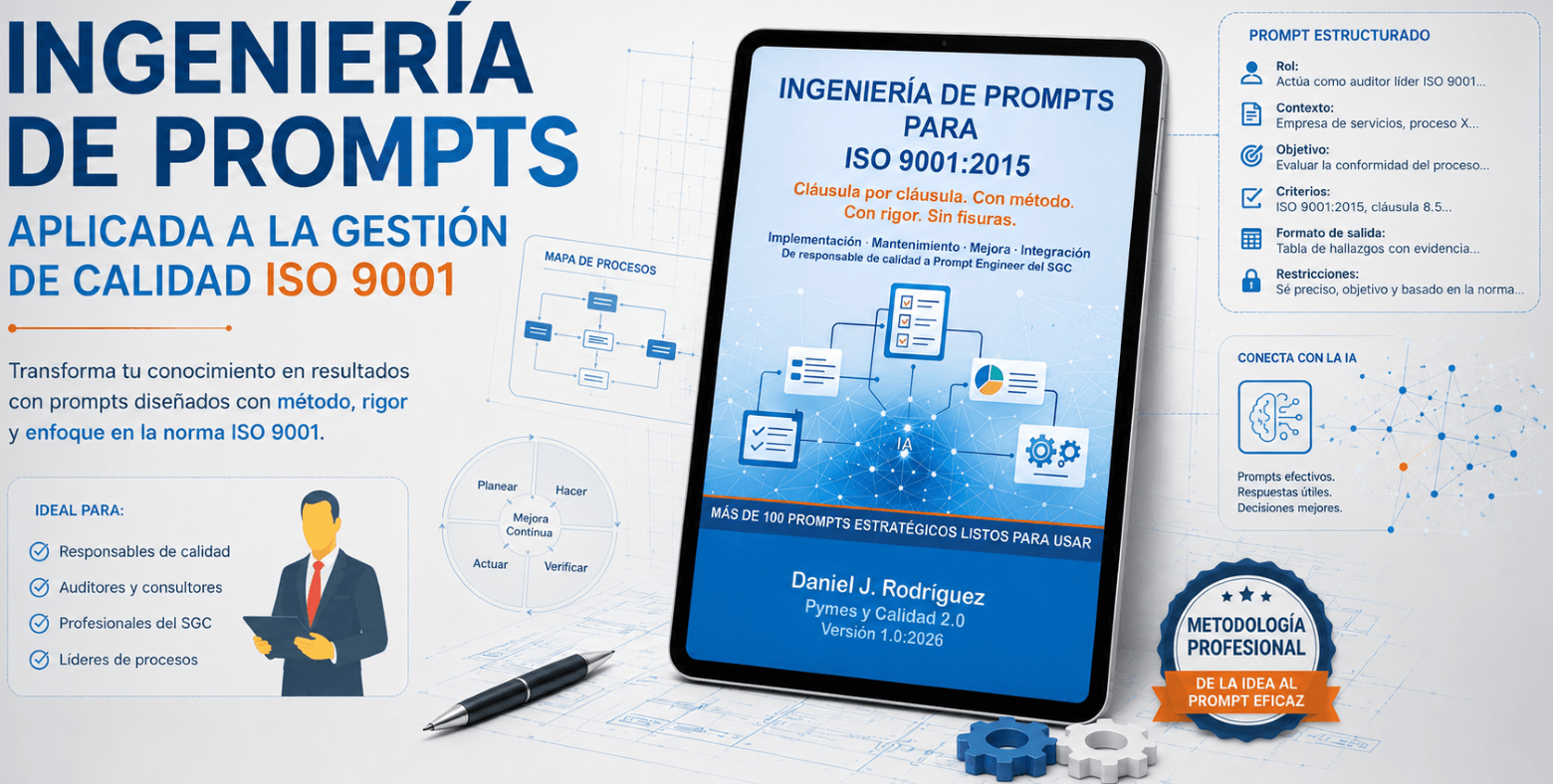 Ingeniería de prompts para iso 9001 - gestión de calidad pdf