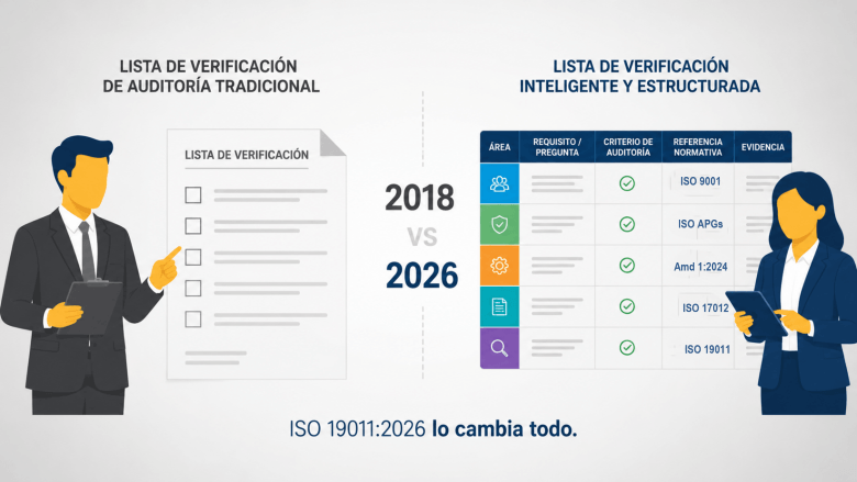 Lista de verificación inteligente ISO 19011:2026