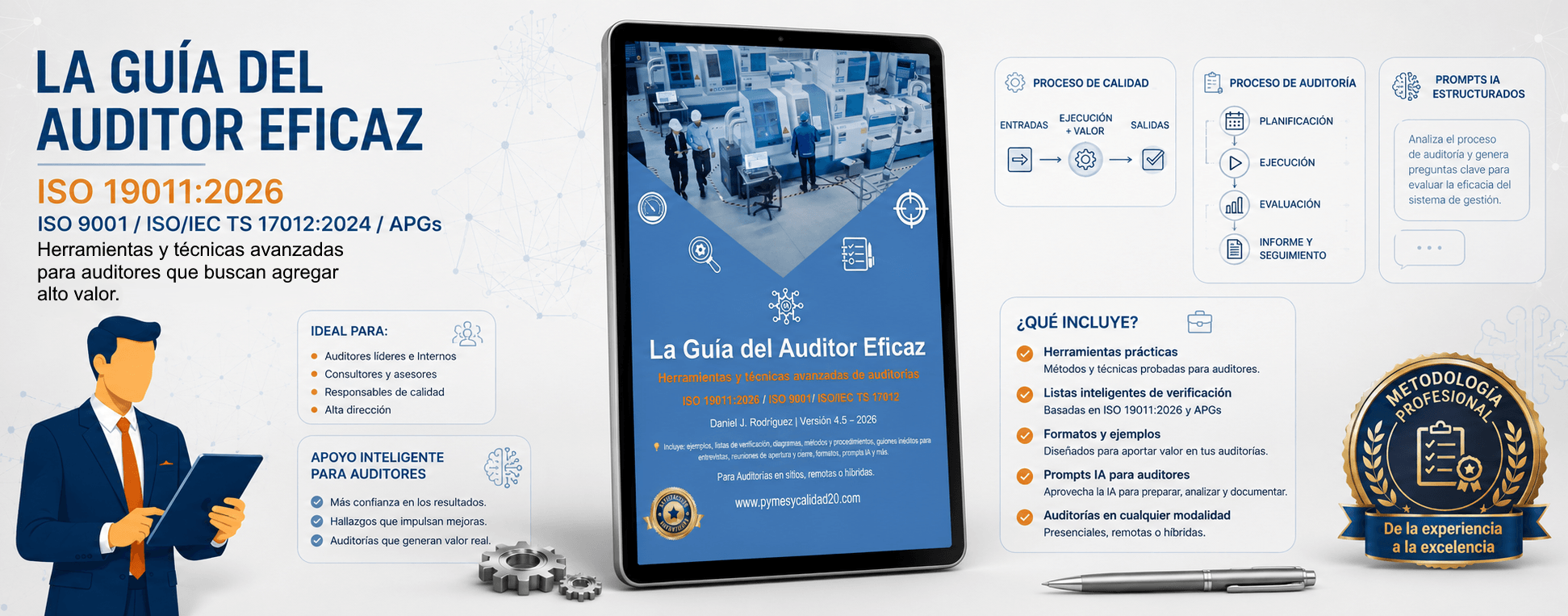 encabezado - la guía del auditor eficaz ISO 19011:2026 PDF