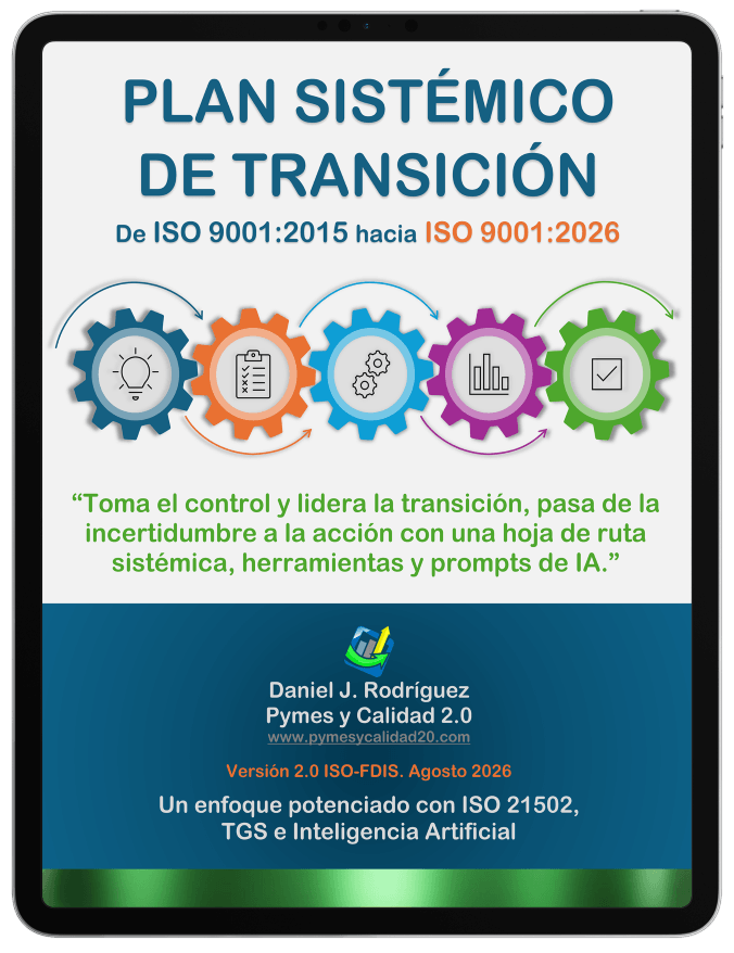 Plan de preparación transición ISO 9001 2026 PDF