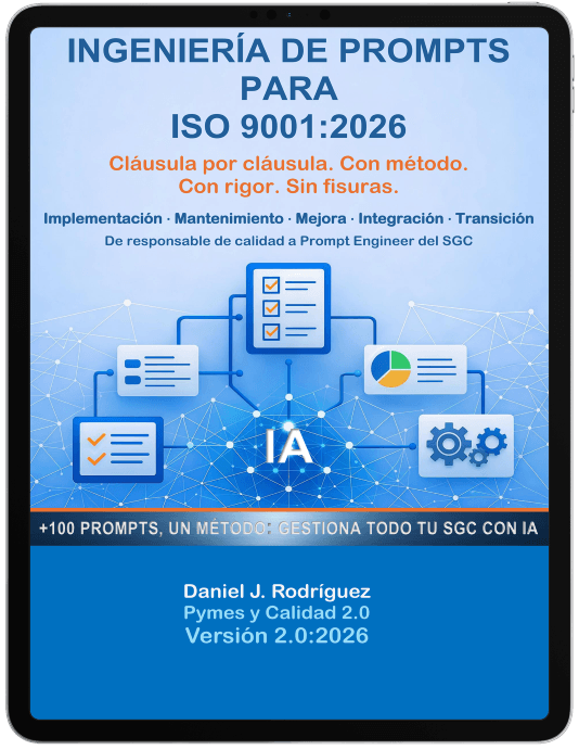Portada Ingeniería de Prompts ISO 9001 PDF