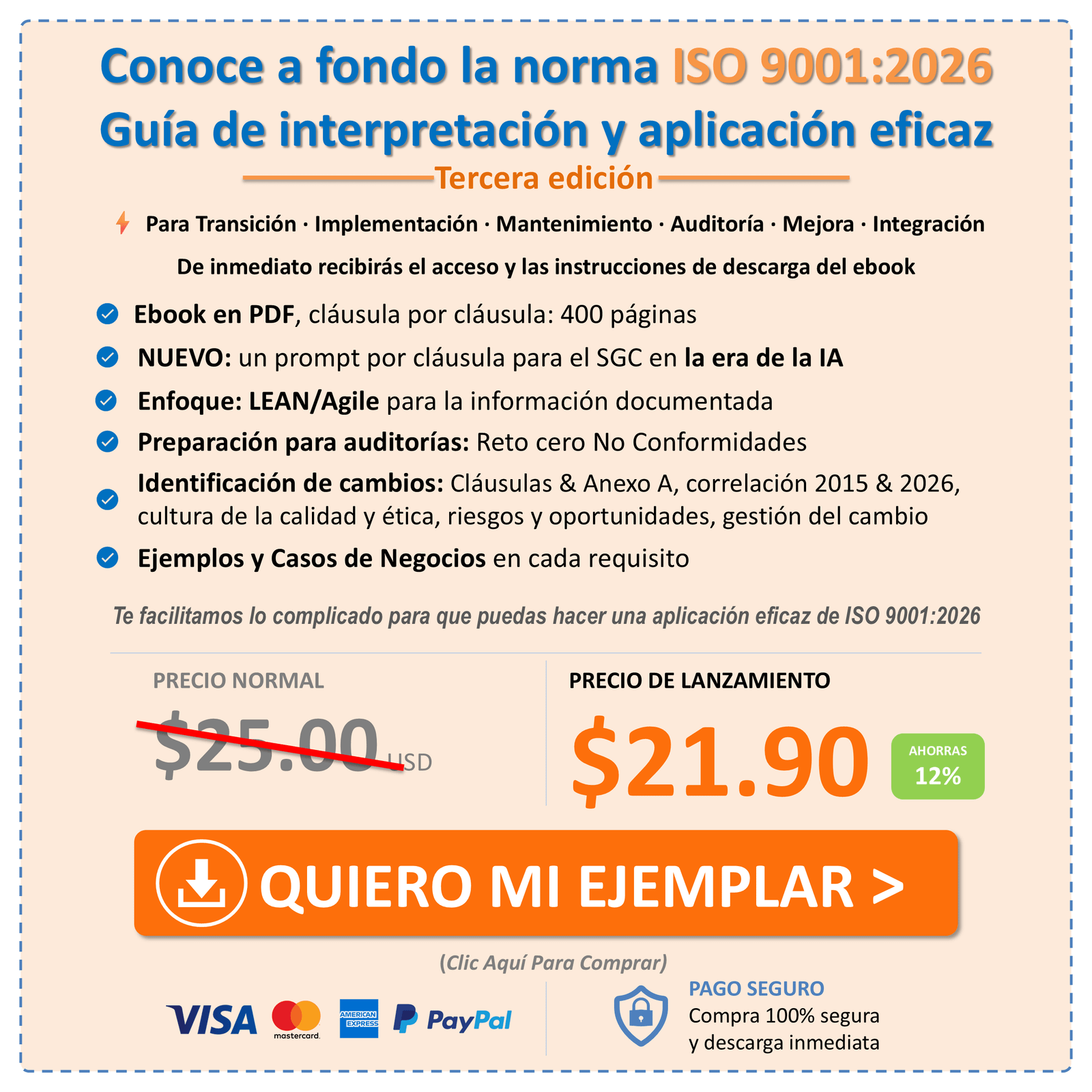 conoce a fondo la norma iso 9001: 2026 descarga